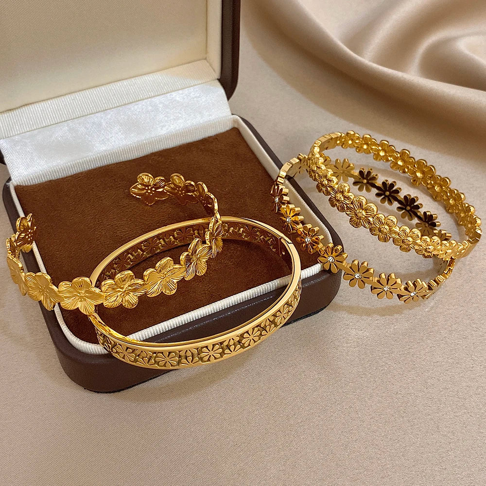 Luxe Heart Cuff Bracelet
