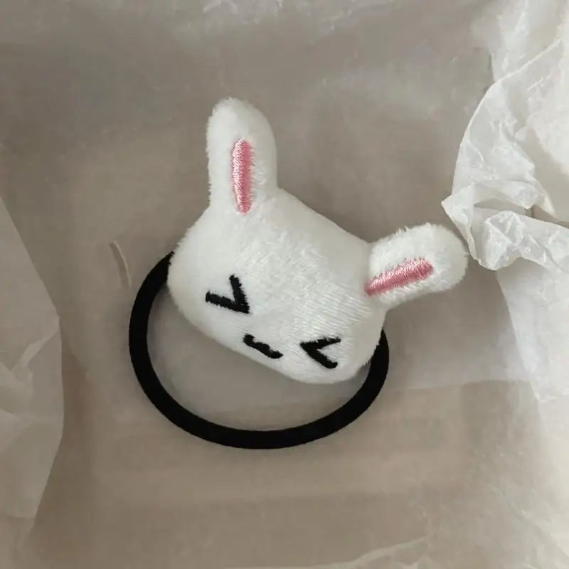 Plush Bunny Rabbit Hair Tie