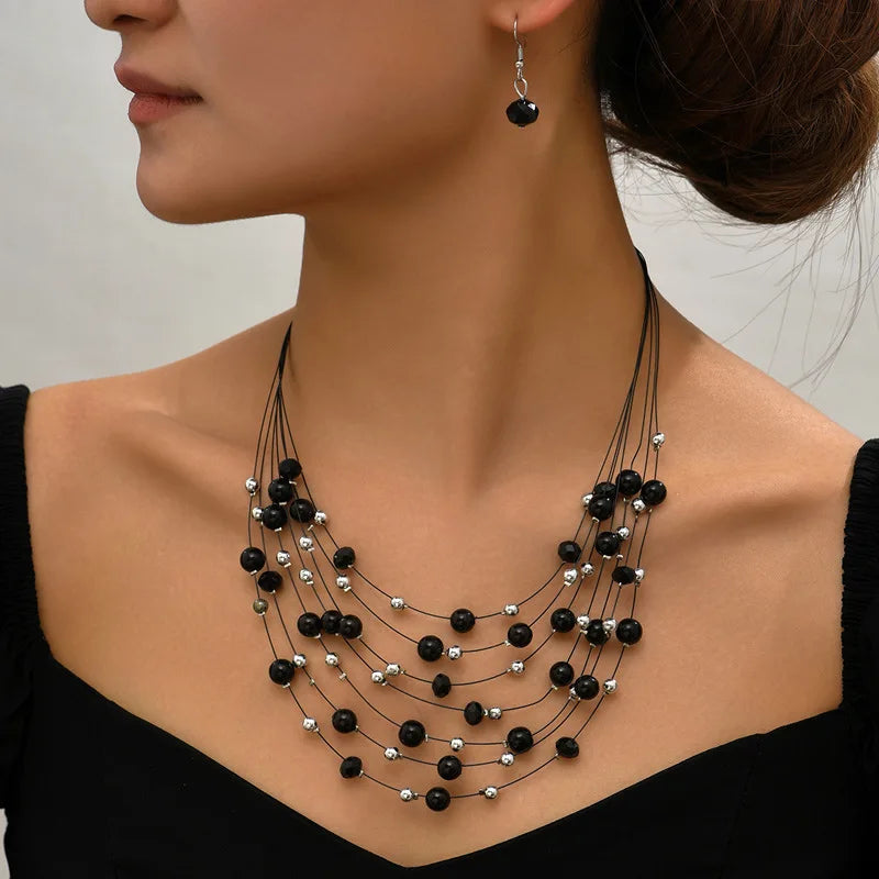 Veloura Colorful Beaded Jewelry Set