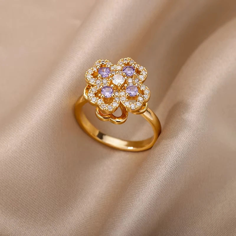 Aurora Zircon Ring
