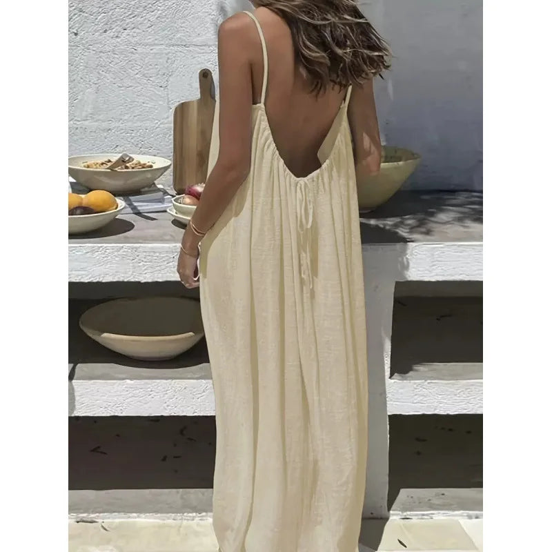 Serene Strapless Maxi Dress