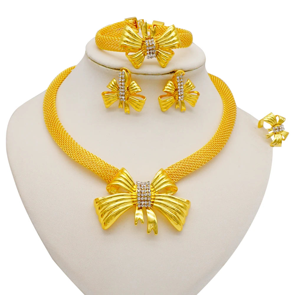 Luxury Crystal Jewelry Set