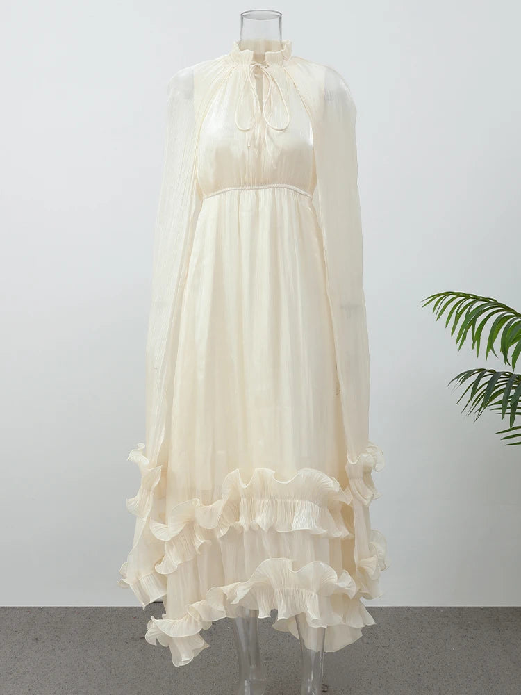 Grace Cape Maxi Dress