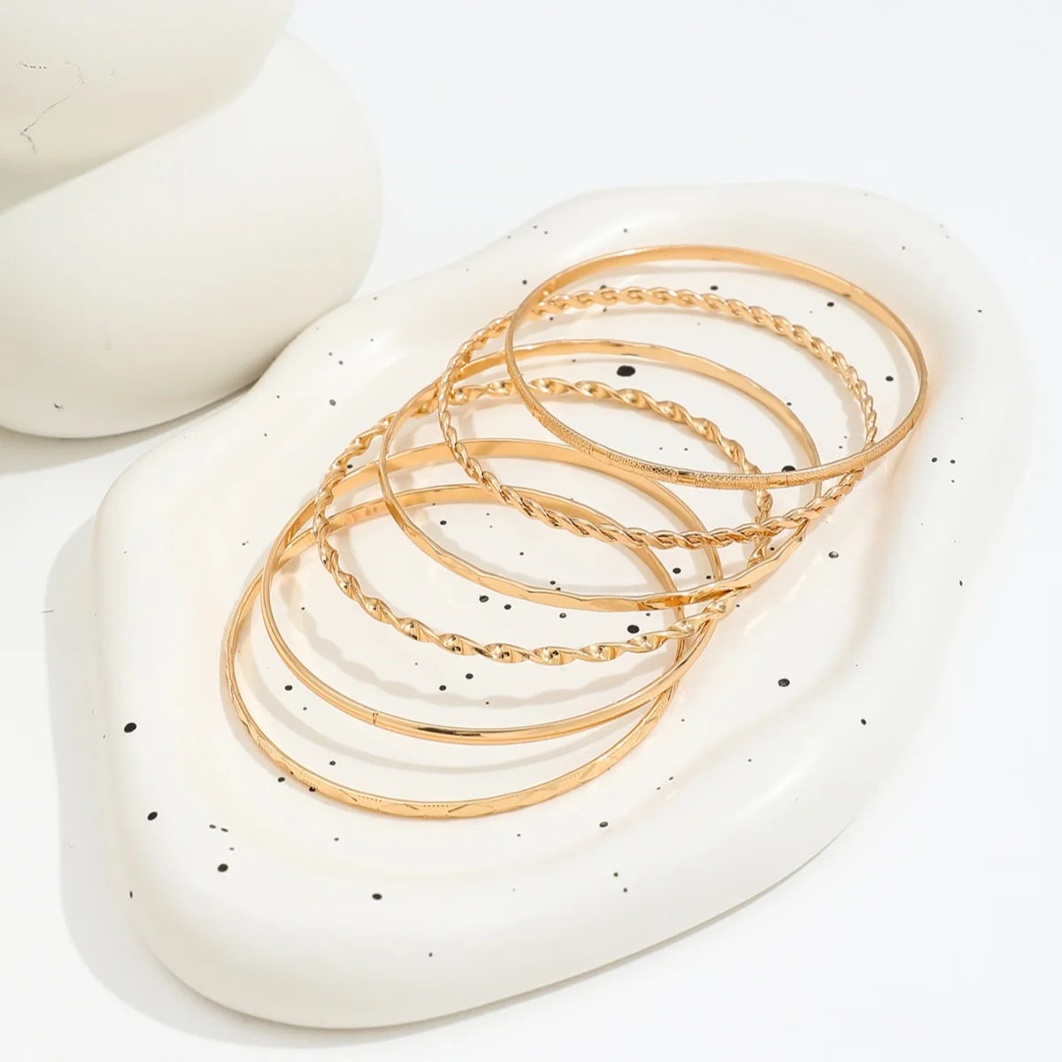 6Pcs/Set Vintage Elegance Bangle
