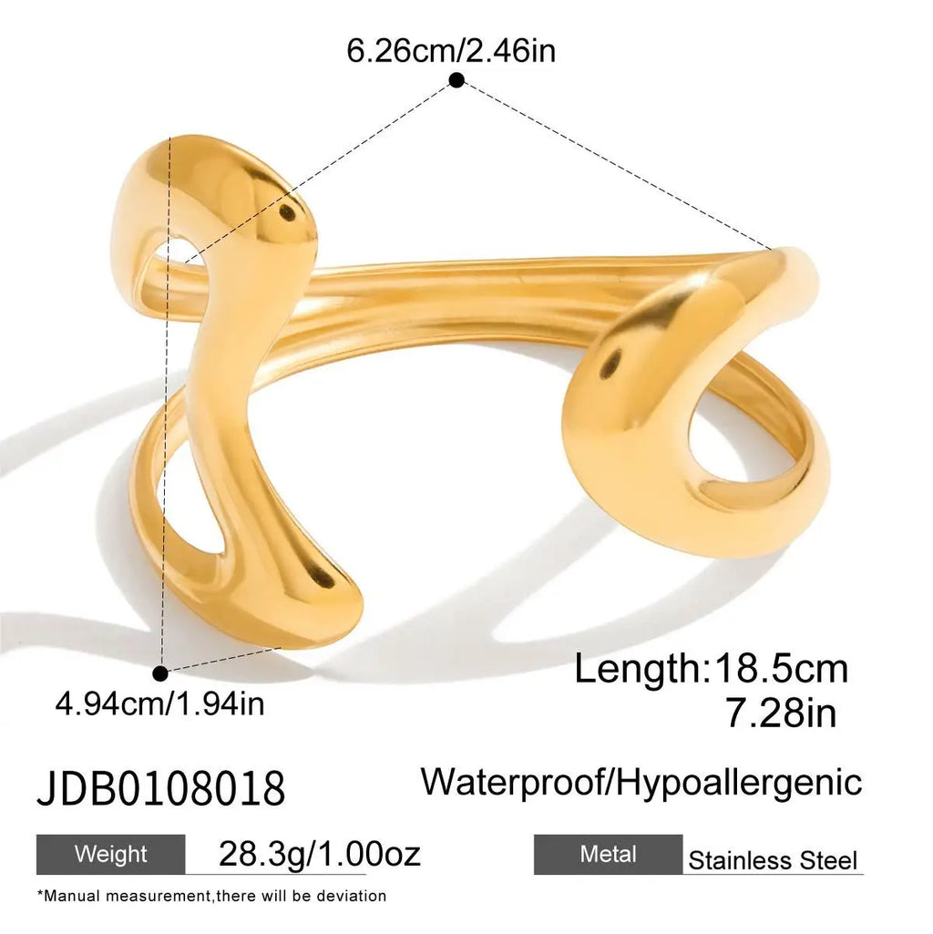 Minimal Luxe Cuff Bracelet