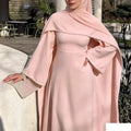 Puff Sleeve Kimono Kaftan Abaya Dress