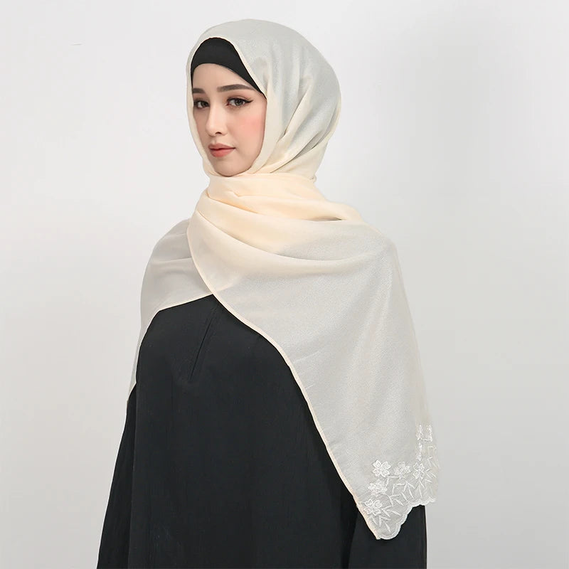 Soft Jersey Hijab – Lightweight Stretch Headscarf | 70×180 cm