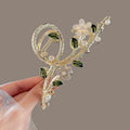 Flower Durian Shark Clip Hair Claw