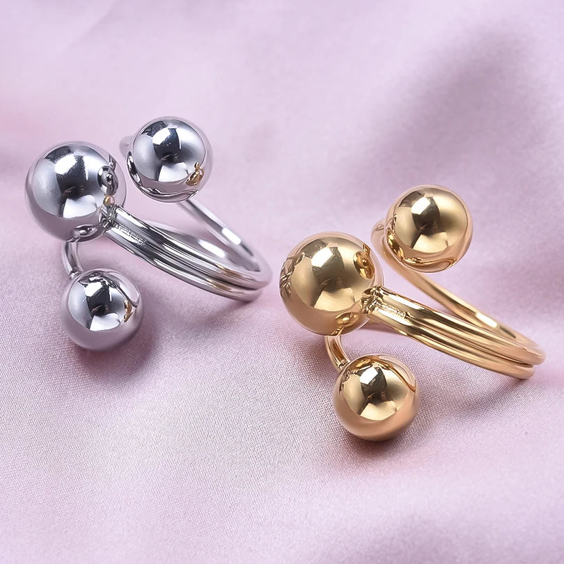 Stainless Steel Glossy Circular Ring