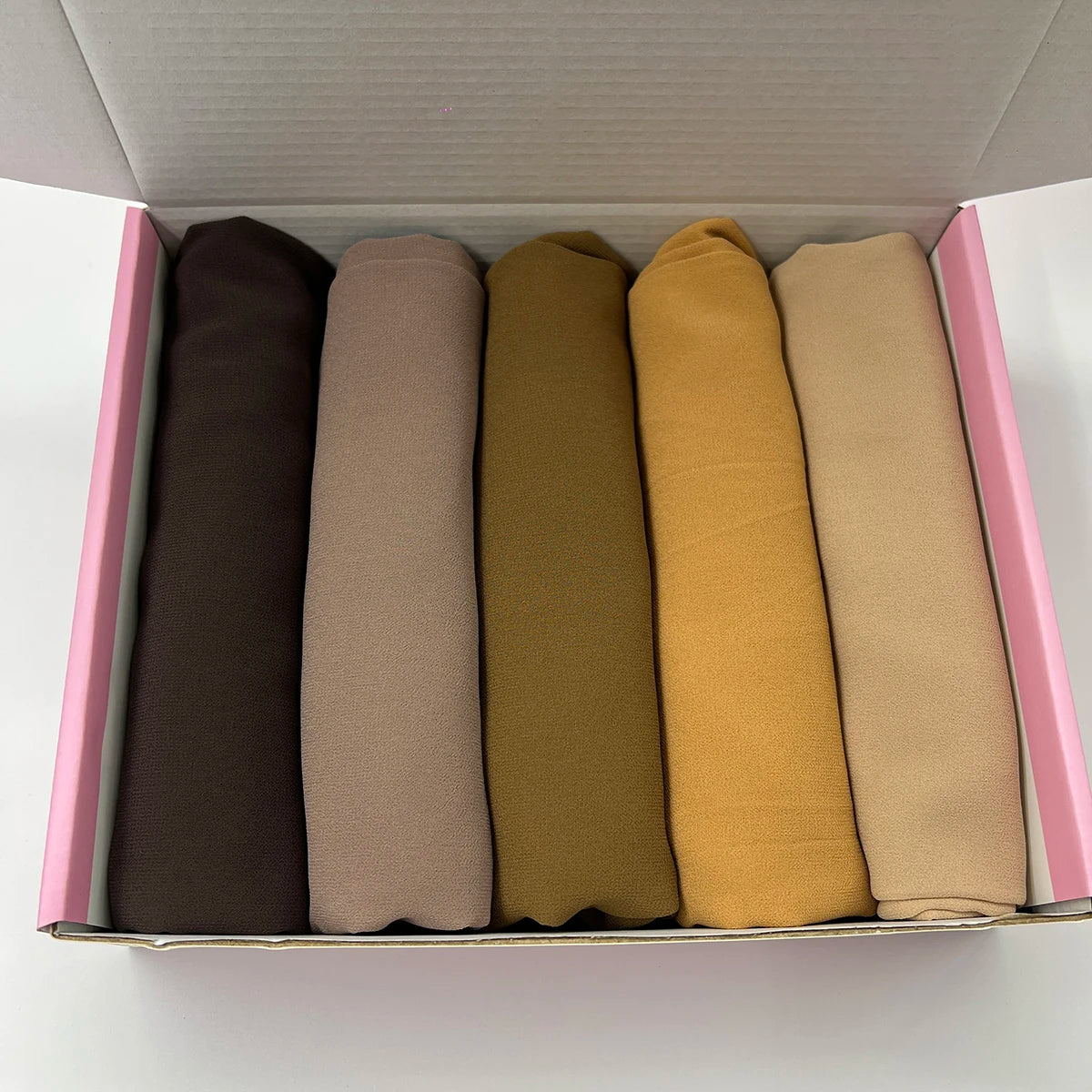 Bubble Chiffon Hijab – Elegant Lightweight Scarf | 86 Colors