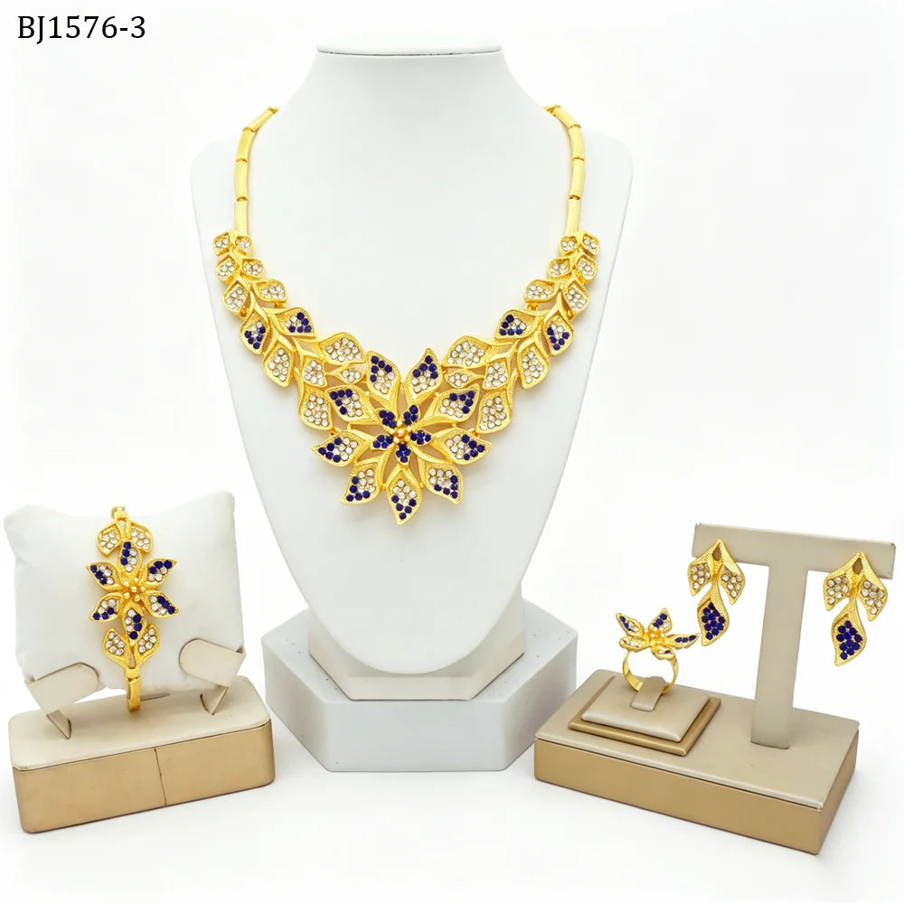 Luxury Crystal Jewelry Set