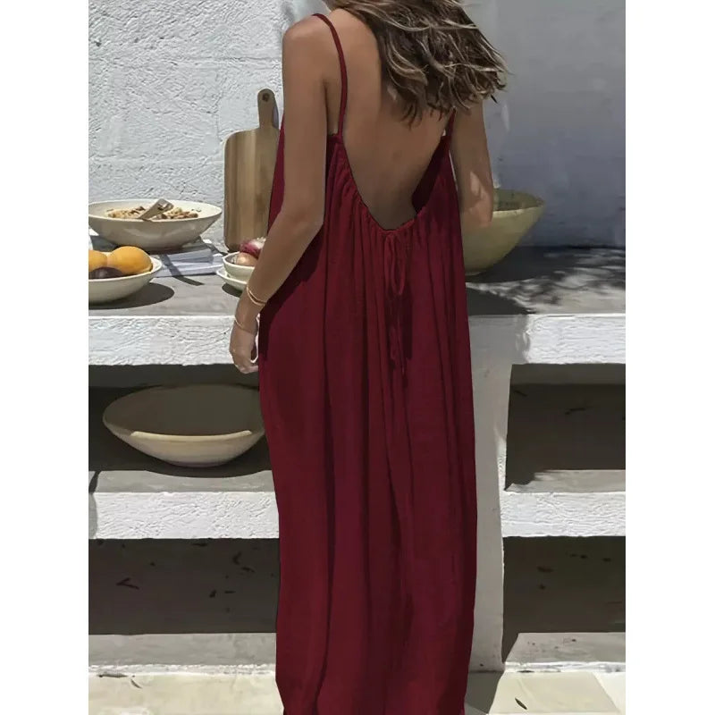 Serene Strapless Maxi Dress