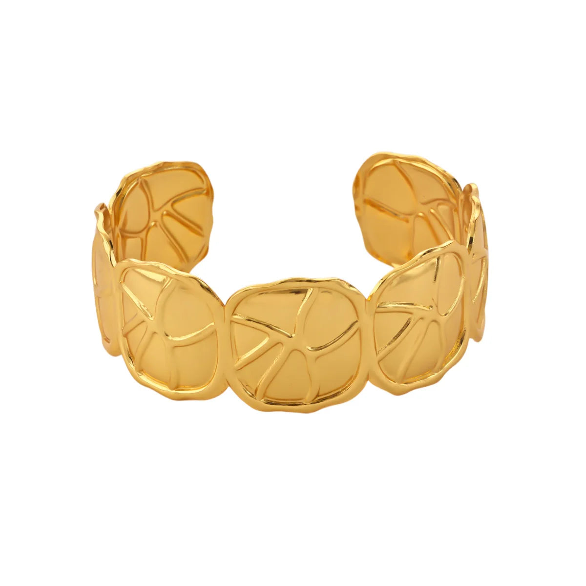 Geometric Bullet Stainless Steel Bangle