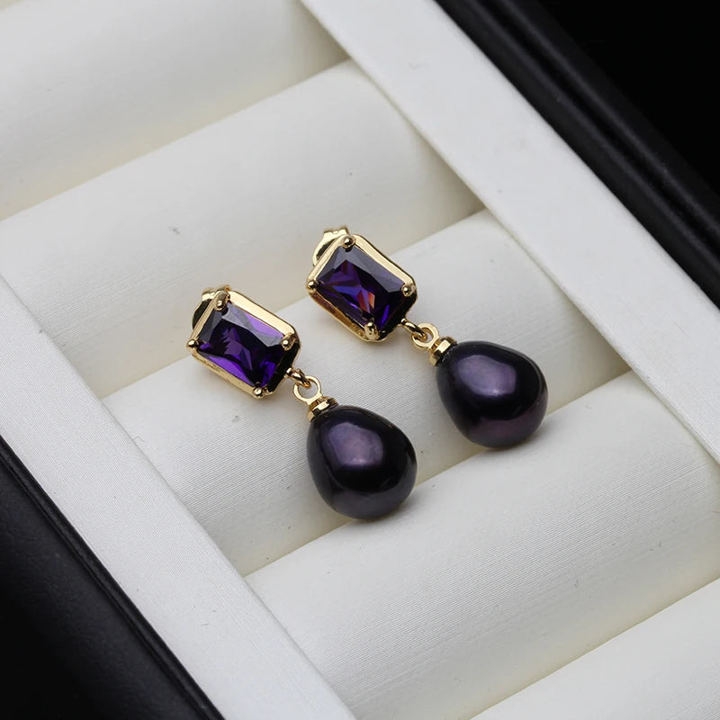 Freshwater Pearl Dangle Earrings