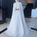 Veloura Grace Modest Chiffon Wedding Dress