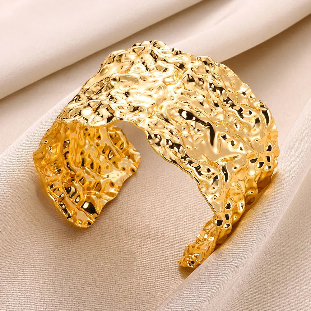 Golden Rebel Cuff Bracelet