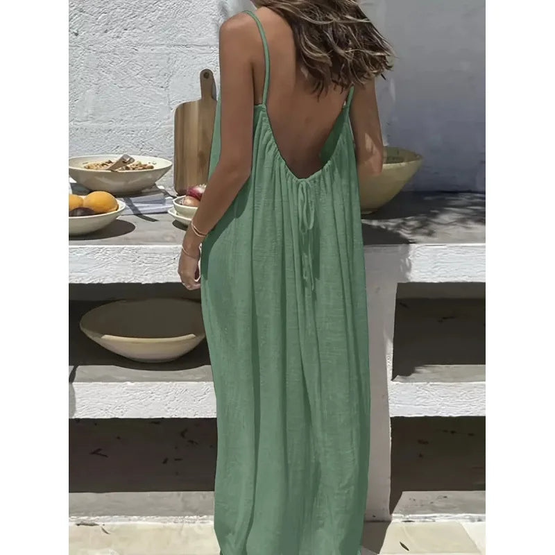 Serene Strapless Maxi Dress