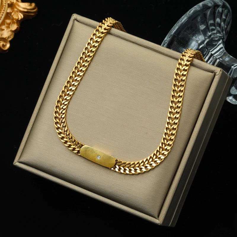 Modern Elegance Chain Necklace