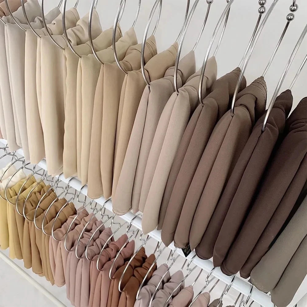 Signature Chiffon Hijab – Soft Lightweight Headscarf | 60 Colors