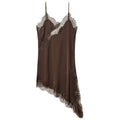 Luna Asymmetric Slip Dress
