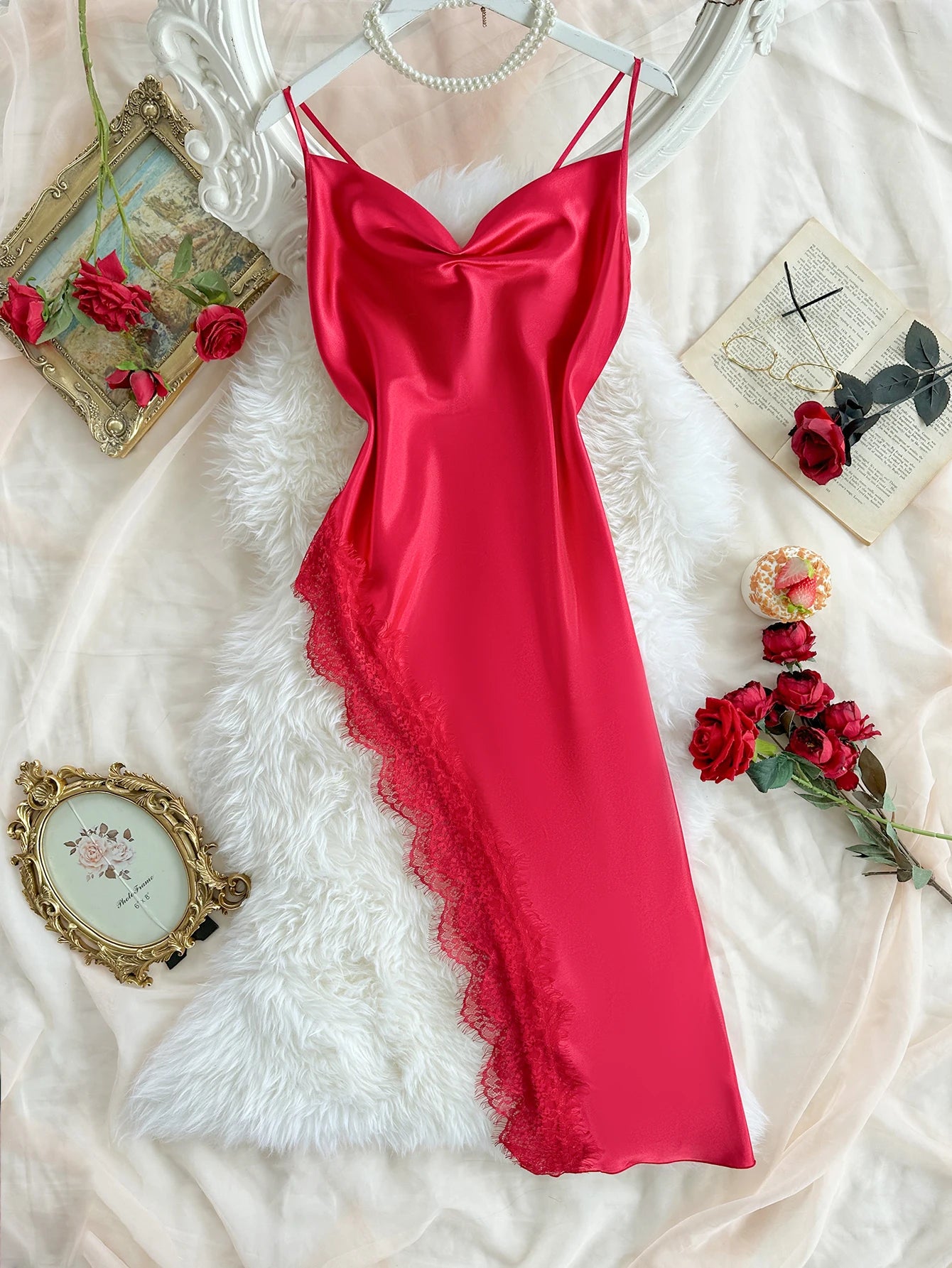 Veloura Grace Satin Dress