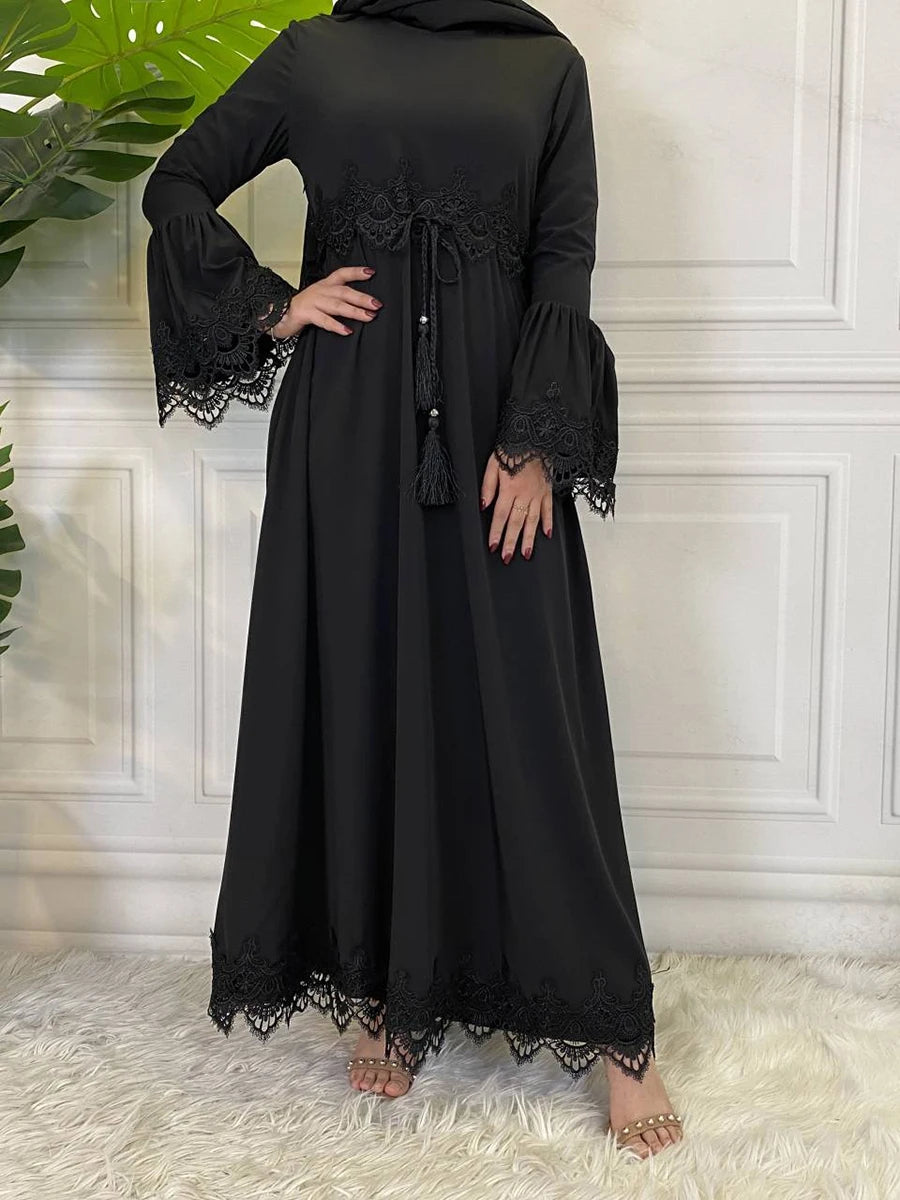 Modest Maxi Kaftan Hijab Caftan Dress