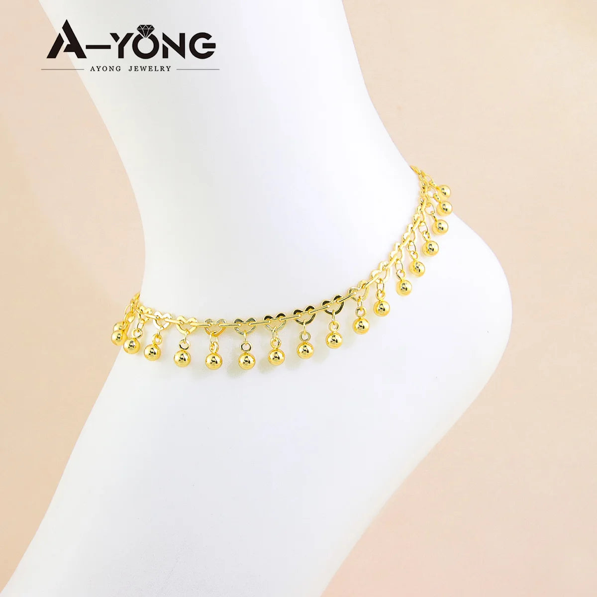 Dubai Gold Plated Ankle Bracelet