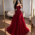 Celeste Strapless Tulle Gown