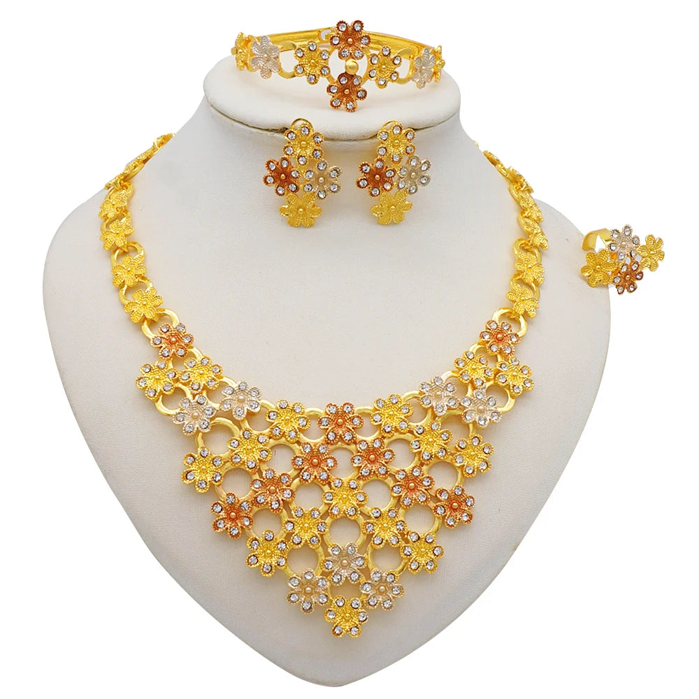 Luxury Crystal Jewelry Set