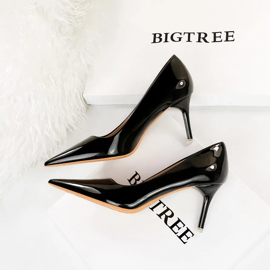 Classic Patent Leather Pumps