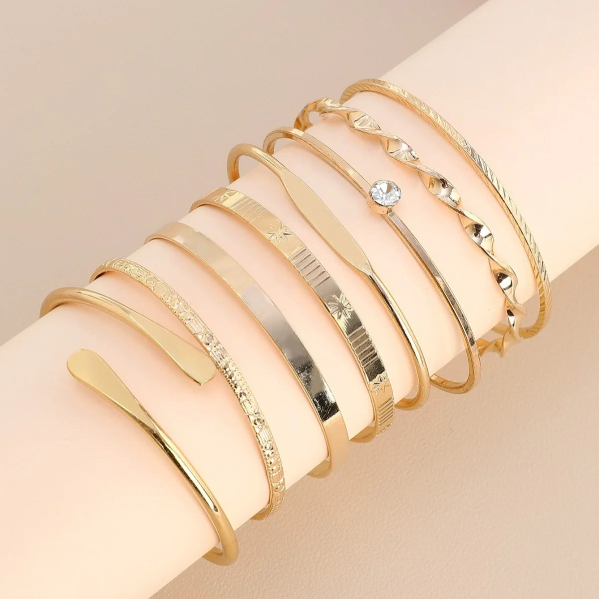 8pcs/set Urban Edge Bangle