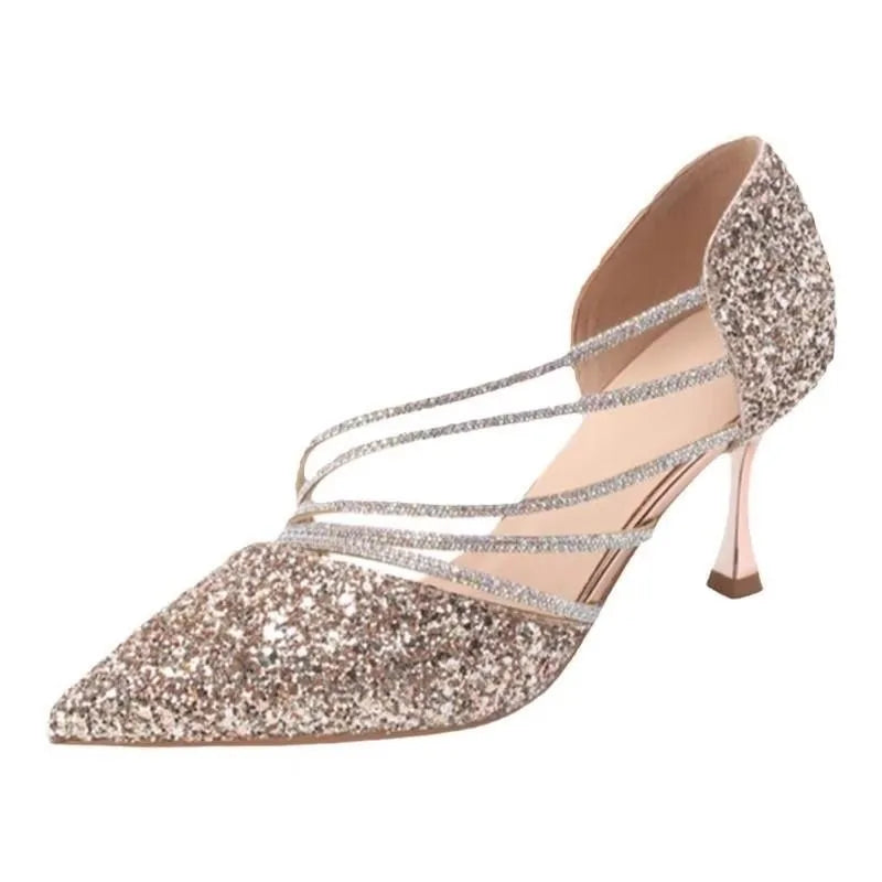 Velvet Suede Low-Heel Comfort Sandals