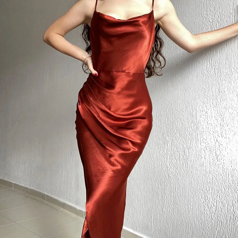 Midnight Allure Maxi Dress