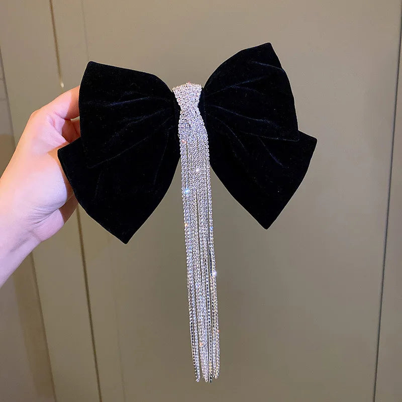 Full Rhinestone Leaf Pearl Headband