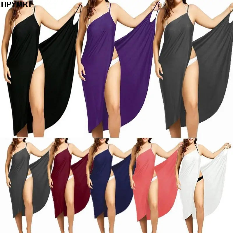 Sunset Halter Dress