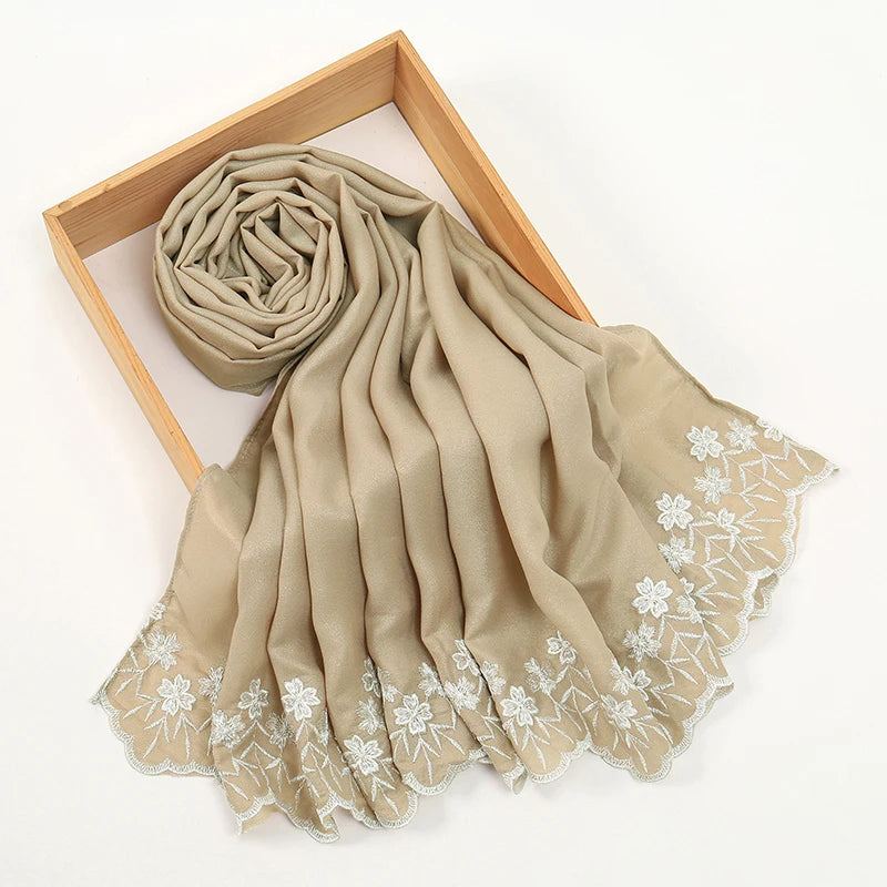 Soft Jersey Hijab – Lightweight Stretch Headscarf | 70×180 cm