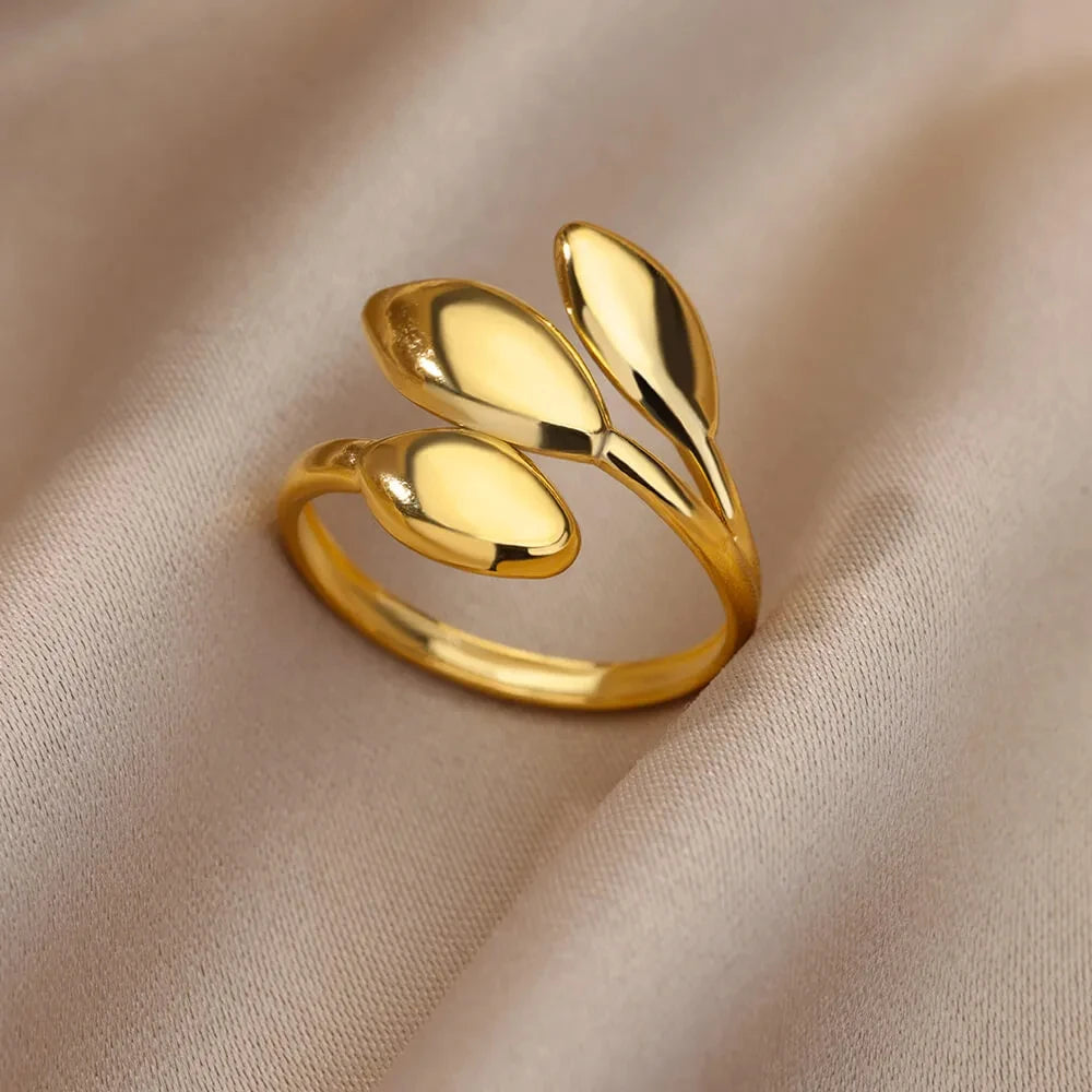 Golden Grace Adjustable Ring