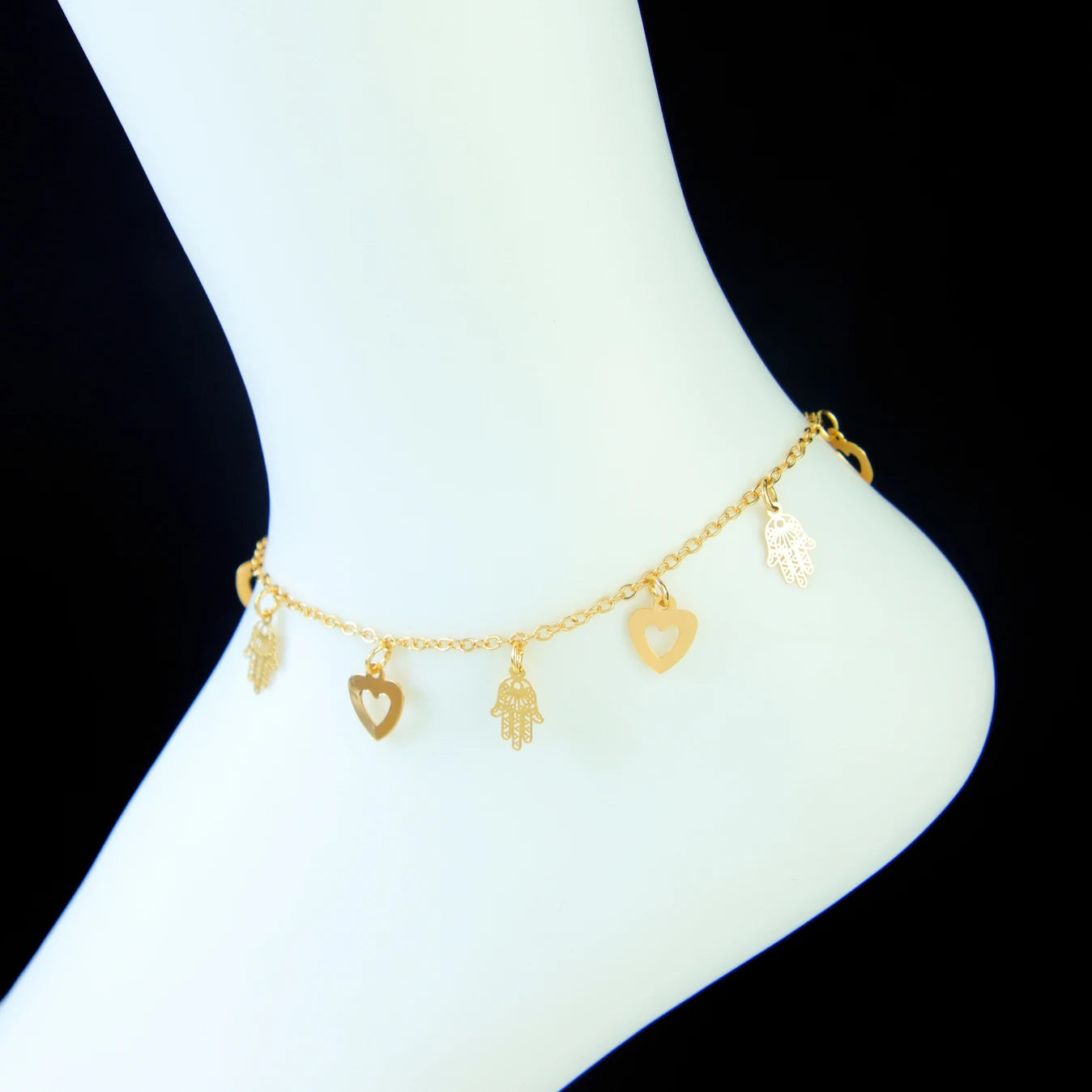 Dubai Gold Plated Ankle Bracelet