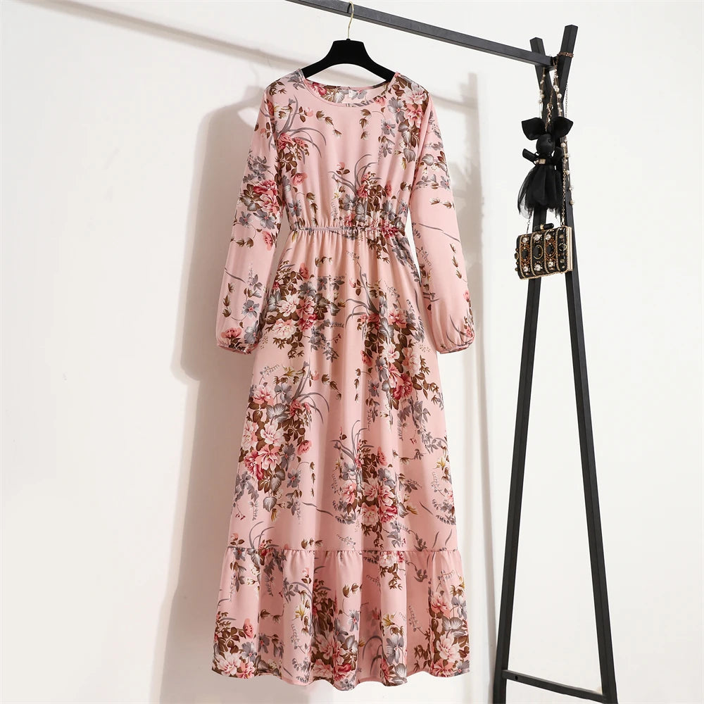 Boho Bloom Maxi Dress