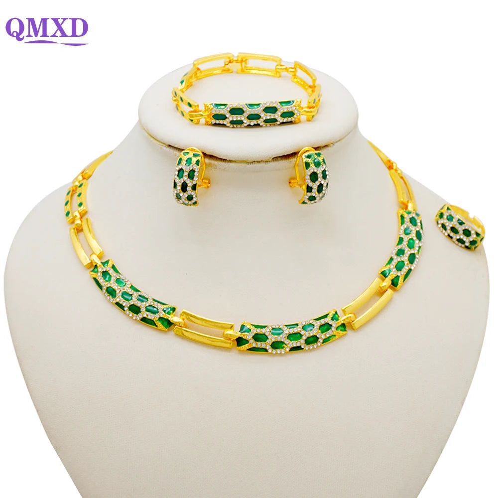 Luxury Crystal Jewelry Set