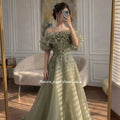 Ethereal Bloom Evening Gown