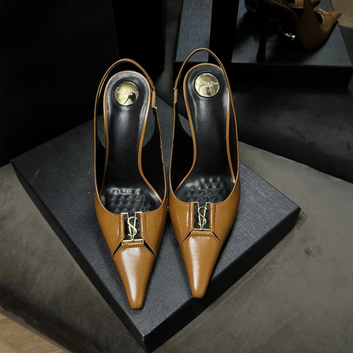 Elegant Slingback Stiletto Heels