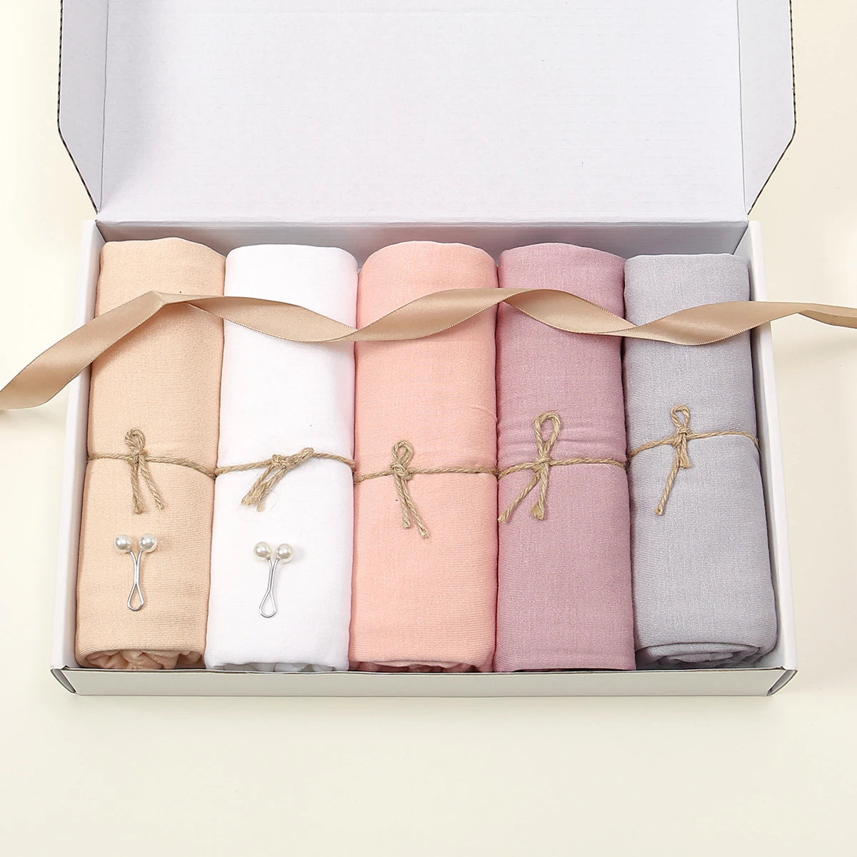Veloura 5-Piece Jersey Hijab Set