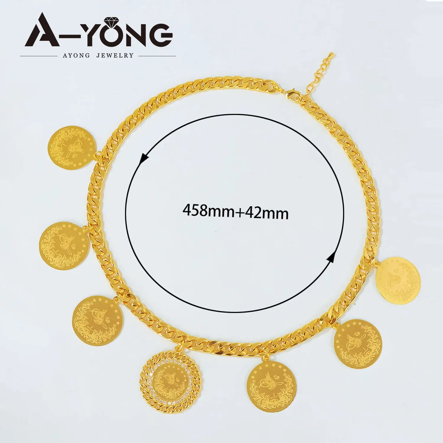 Nigeria Wedding Gold Coins Jewellery Set II
