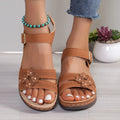 New Style Ladies' Sandals - Stylish Orthopedic Wide-toe Soft-soled Beach Wedge Sandals - Women's Casual Outdoor Shoes