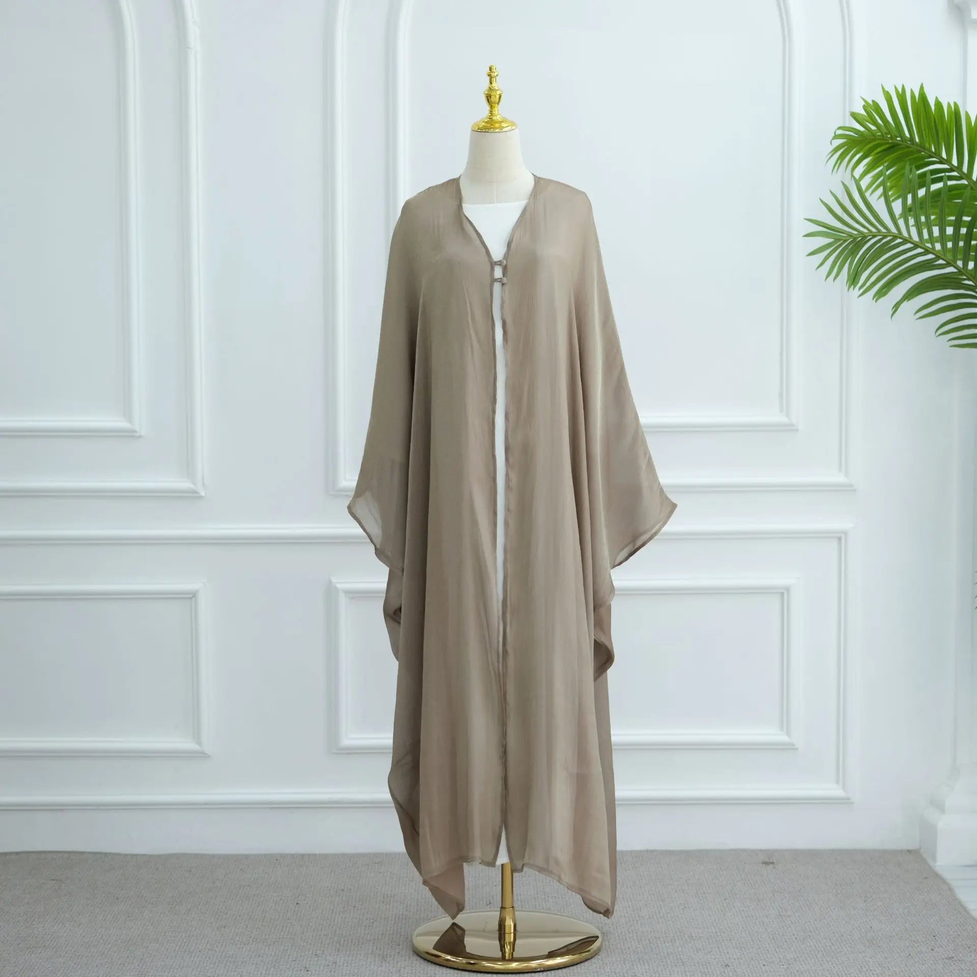 Open Cardigan Abaya Kaftan Robe