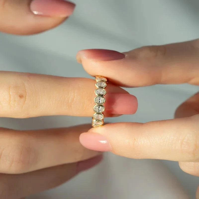 Golden Radiance Zircon Ring