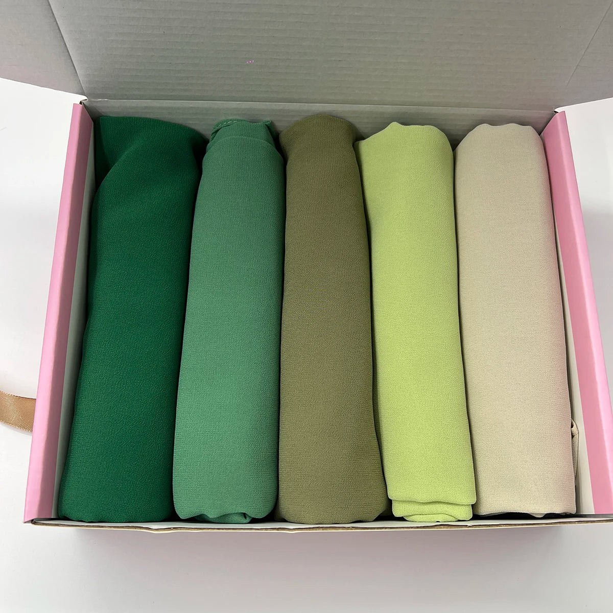 Bubble Chiffon Hijab – Elegant Lightweight Scarf | 86 Colors