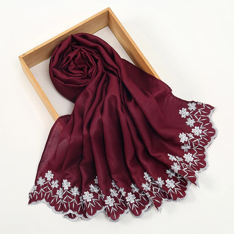 Soft Jersey Hijab – Lightweight Stretch Headscarf | 70×180 cm