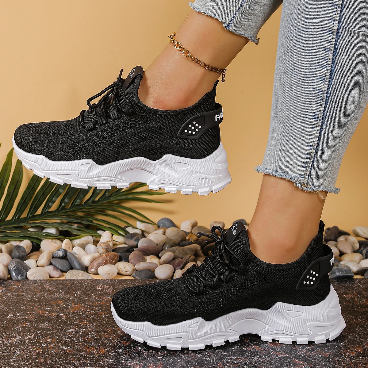 Women's Leopard Print Canvas Sneakers – Slip-On Casual Shoes